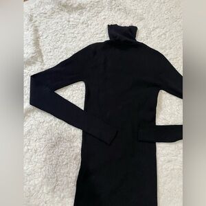 Sandro Paris Black Long Sleeve Turtleneck tops